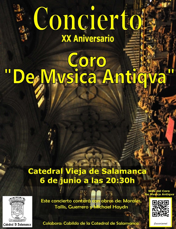 El Coro De Mvsica Antiqva celebrar&aacute; su XX aniversario con un concierto en la Catedral Vieja | Imagen 1