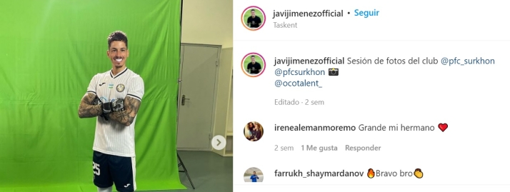 La ex&oacute;tica aventura en Uzbekist&aacute;n de Javi Jim&eacute;nez, el exportero del Salamanca UDS | Imagen 1