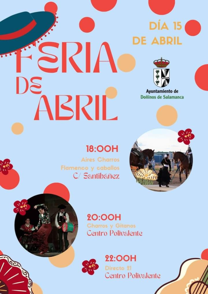 La Feria de abril llega a Do&ntilde;inos de Salamanca  | Imagen 1