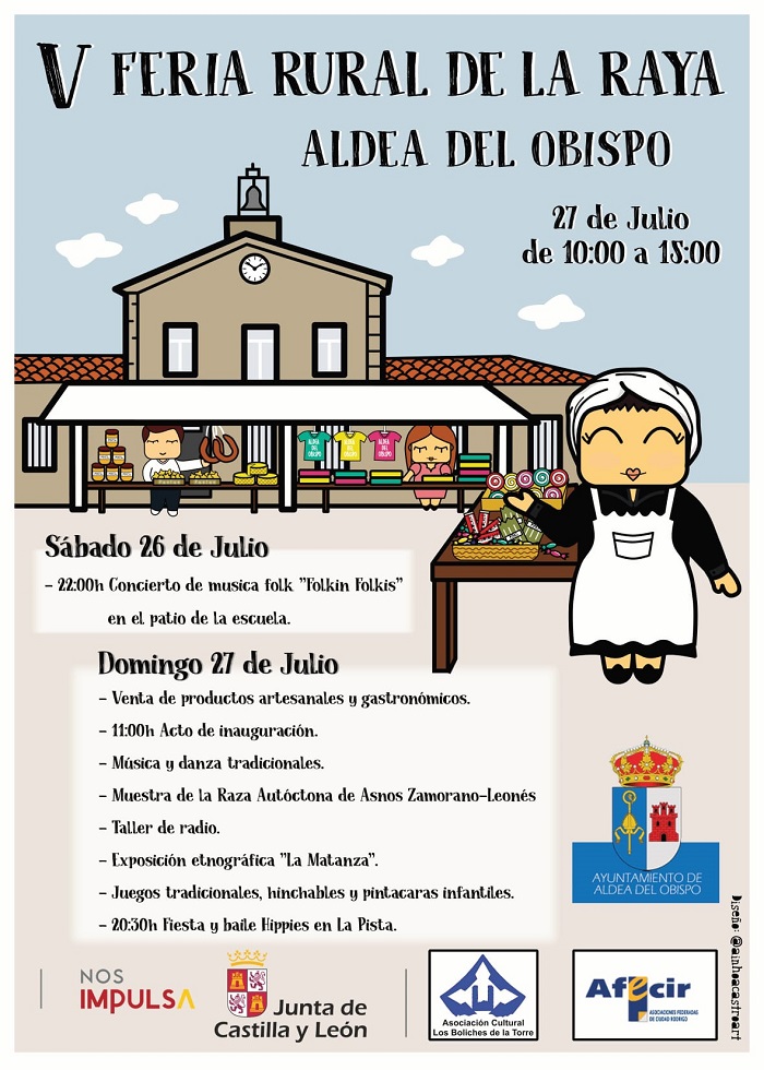 La tradici&oacute;n y la fiesta fronteriza regresan a Aldea del Obispo con su Feria Rural de la Raya | Imagen 1