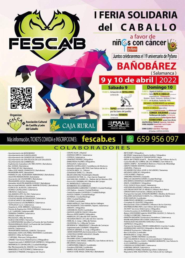 Ba&ntilde;ob&aacute;rez acoger&aacute; el 9 y 10 de abril la I Feria Solidaria del Caballo | Imagen 1