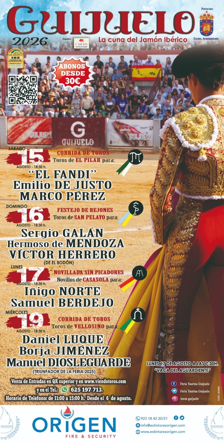 Guijuelo presenta una Feria Taurina de máximo nivel | Imagen 1
