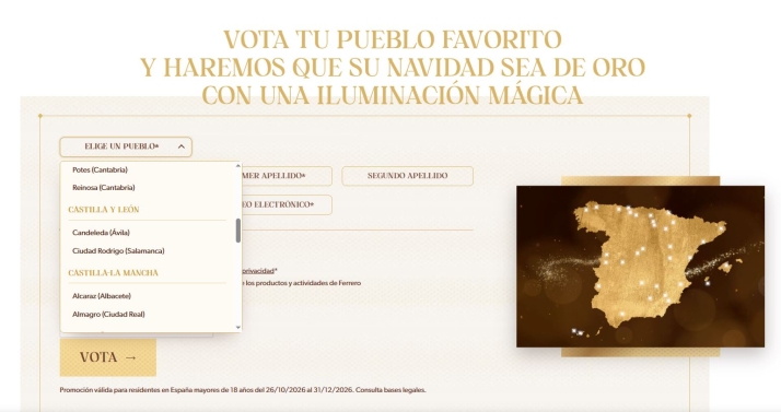 Ciudad Rodrigo compite entre 34 municipios por las luces de Ferrero Rocher | Imagen 2
