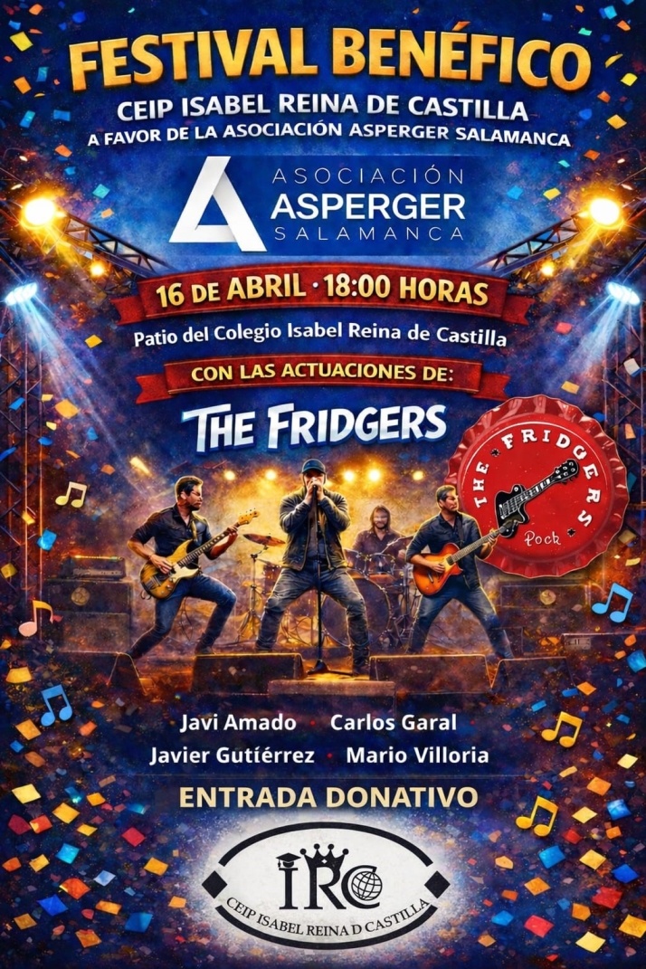 The Fridgers y otros artistas en el festival ben&eacute;fico por Asperger Salamanca | Imagen 1