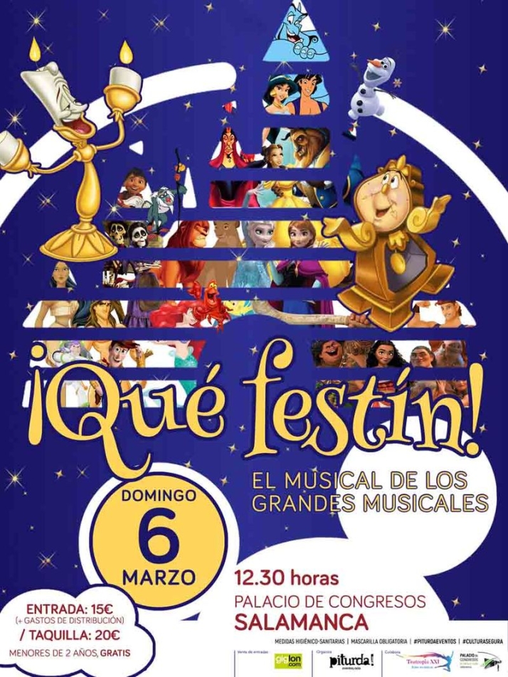 Un concierto de Depedro y el espect&aacute;culo infantil '&iexcl;Qu&eacute; fest&iacute;n!', citas destacadas en el Palacio de Congresos | Imagen 1