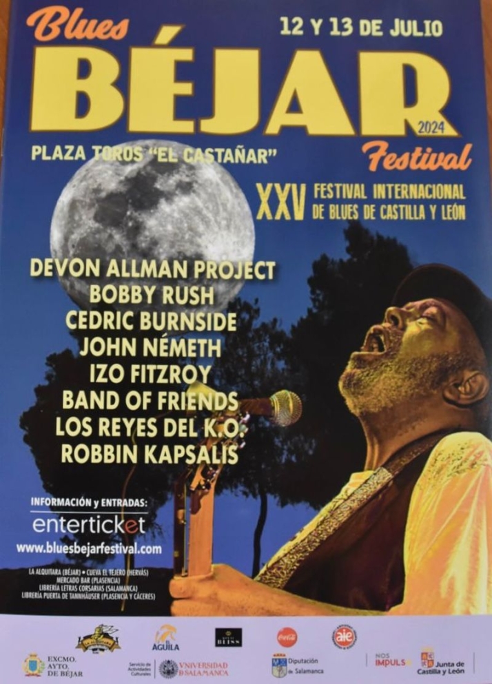 El XXV Festival Blues de B&eacute;jar tendr&aacute; un anticipo en Salamanca capital | Imagen 1