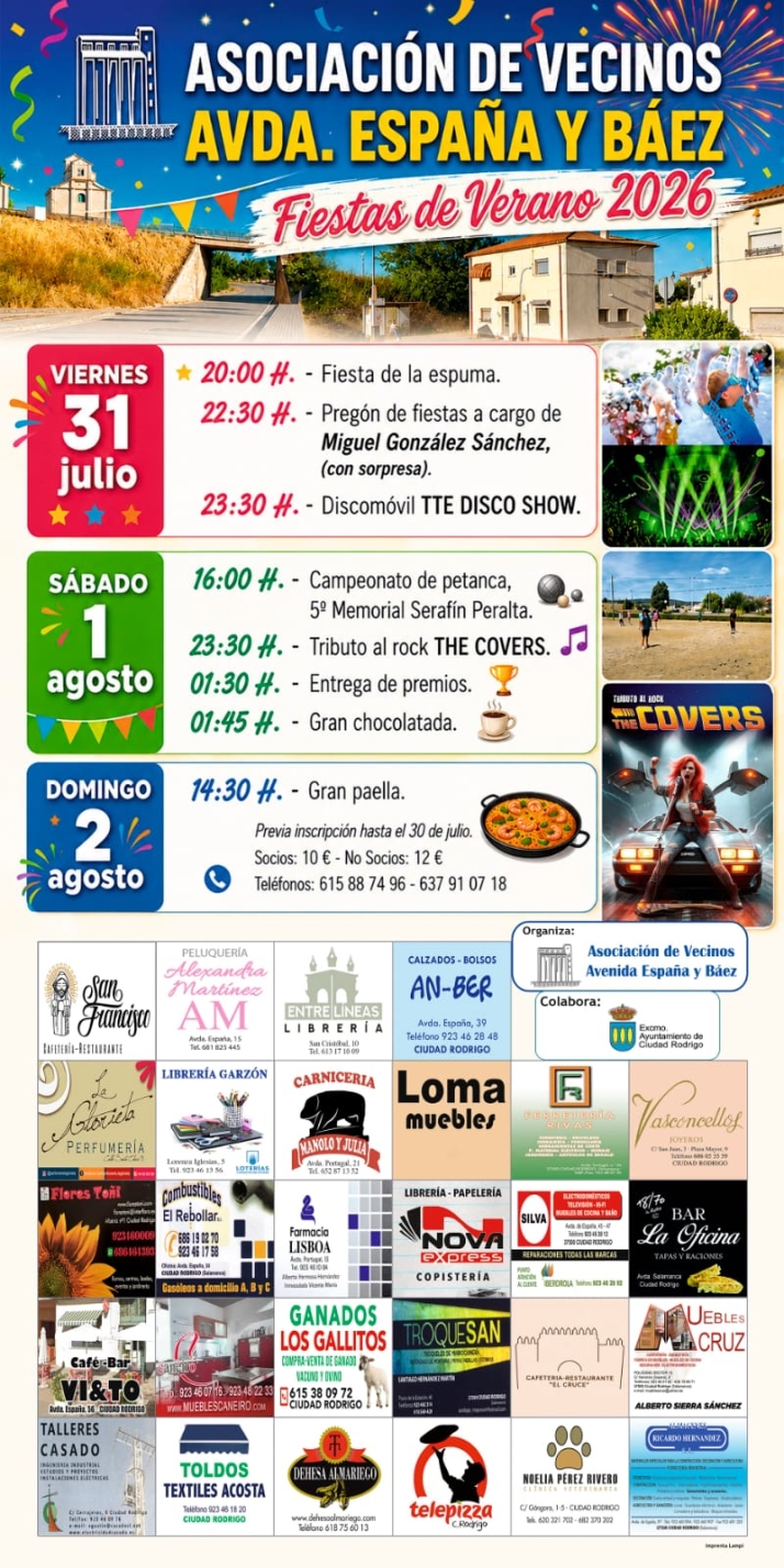 M&uacute;sica, competici&oacute;n, comida y preg&oacute;n centran las fiestas de la Avenida Espa&ntilde;a  | Imagen 1
