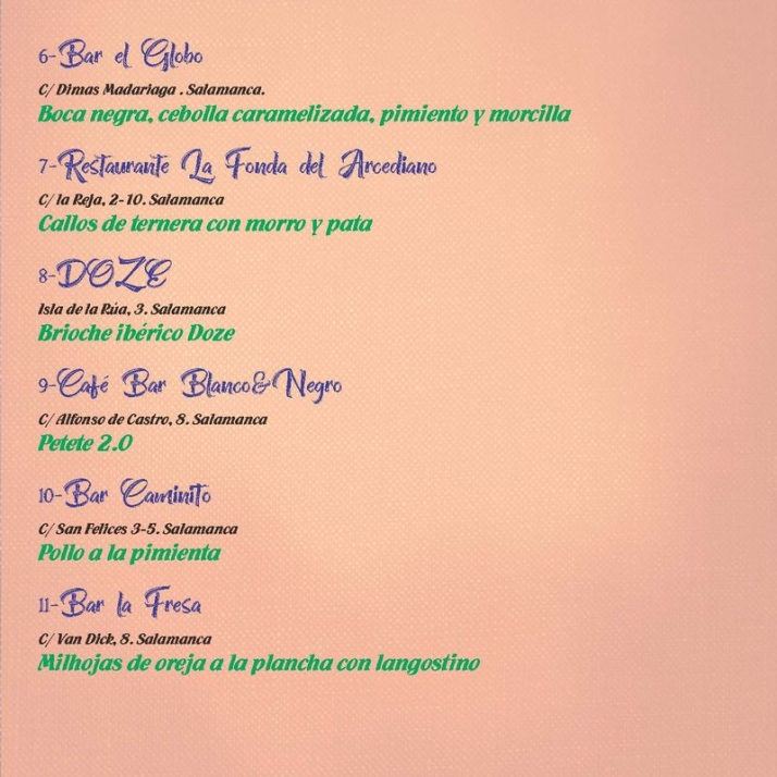 Los bares en los que puedes buscar el mejor pincho de Salamanca | Imagen 2