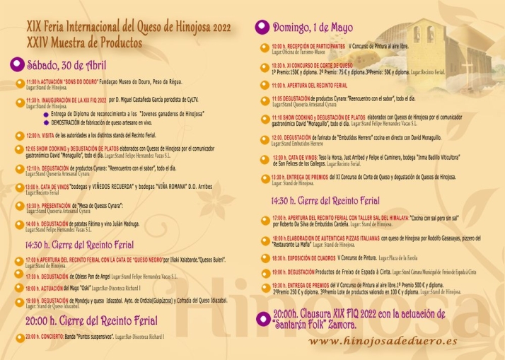 Ochenta expositores ofrecer&aacute;n sus productos en la XIX Feria Internacional del Queso de Hinojosa de Duero | Imagen 2