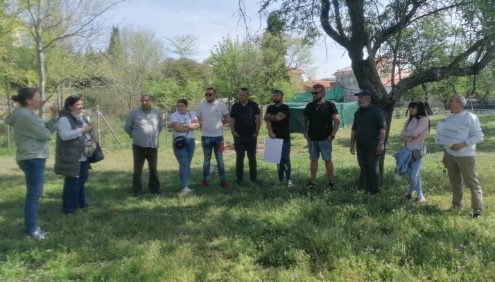 Ocho personas inician la nueva acci&oacute;n en Agricultura Ecol&oacute;gica de C&aacute;ritas | Imagen 1