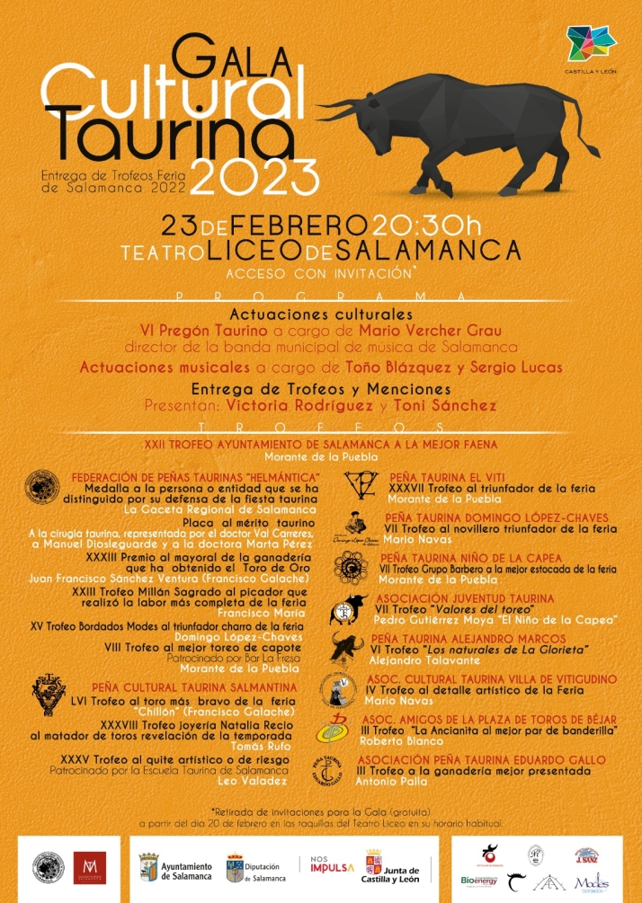 El Liceo se viste este jueves de gala para premiar a los mejores de la Feria Taurina 2022 | Imagen 1