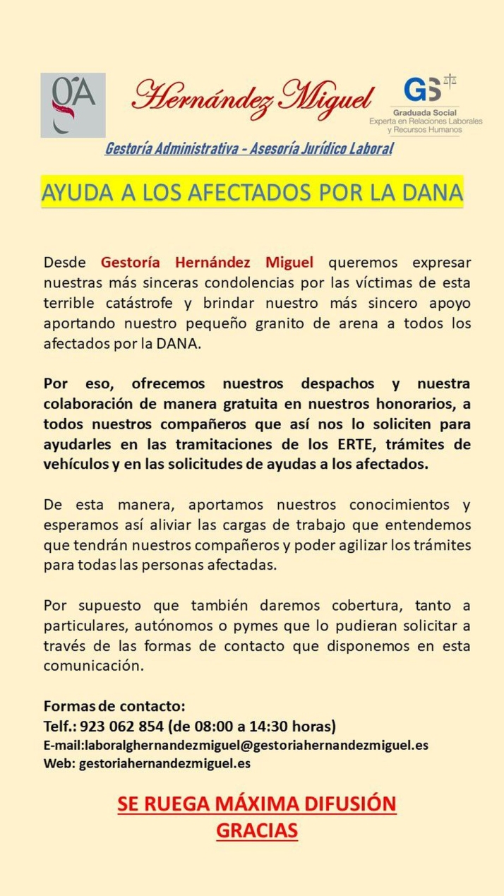 Gestor&iacute;a Hern&aacute;ndez Miguel con Valencia | Imagen 1