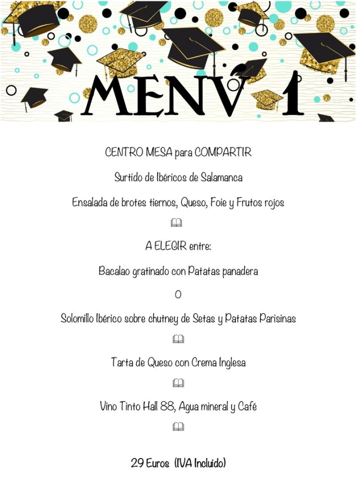 Men&uacute;s irresistibles en Salamanca para &Aacute;guedas, Carnaval, San Valent&iacute;n y Graduaciones | Imagen 4