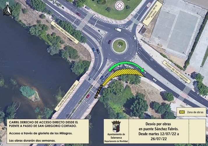 Este martes mejorar&aacute; el tr&aacute;fico en el Puente S&aacute;nchez Fabr&eacute;s | Imagen 1