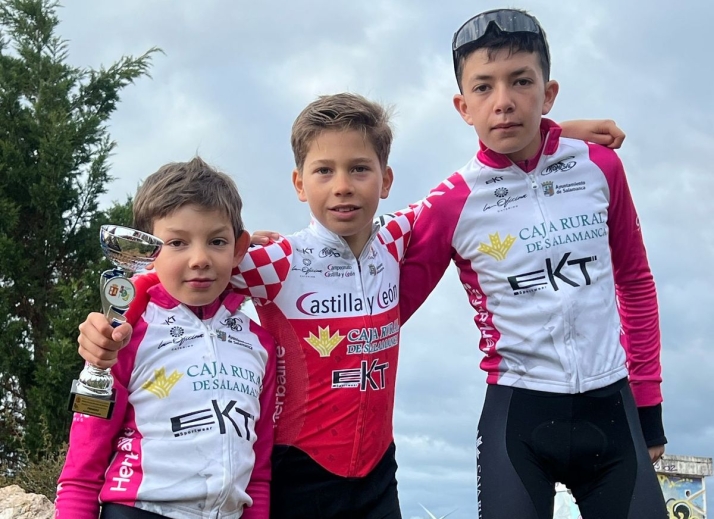 El equipo salmantino Caja Rural-EKT comienza liderando la Copa Cadete de Castilla y Le&oacute;n de ruta | Imagen 1