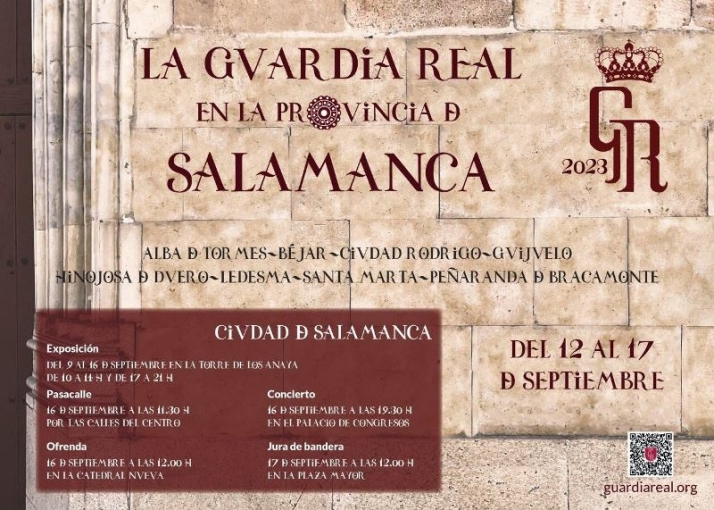 La Guardia Real despliega en Salamanca sus efectivos | Imagen 1