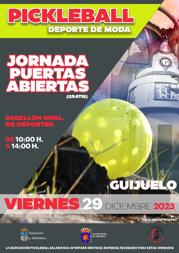 Guijuelo acoge una jornada de puertas abiertas de Pickleball | Imagen 1