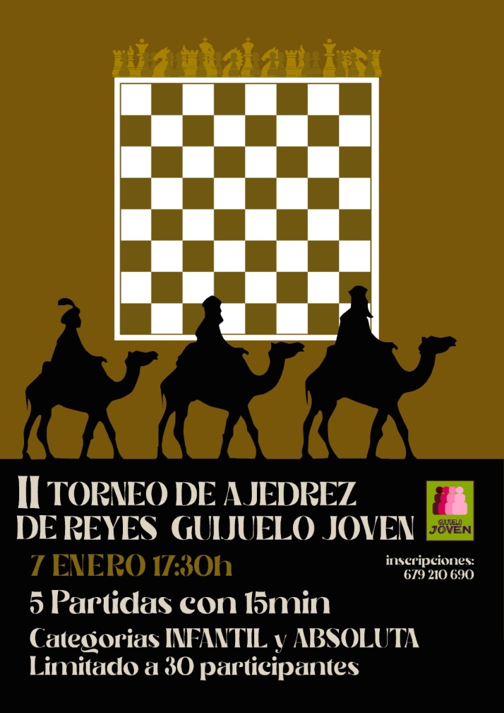 Guijuelo Joven organiza el II Torneo de Ajedrez de Reyes | Imagen 1