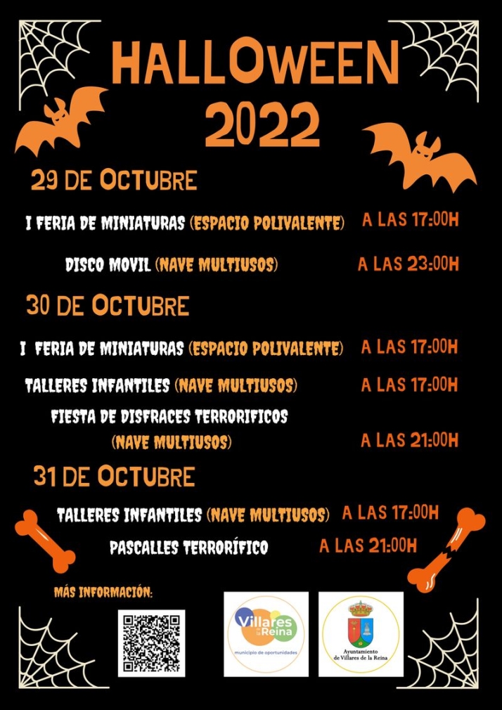 Villares de la Reina se prepara para un Halloween terror&iacute;fico | Imagen 1