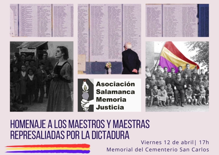 Homenaje a la II Rep&uacute;blica dedicado a los maestros y maestras represaliados en la Guerra Civil y el Franquismo | Imagen 1
