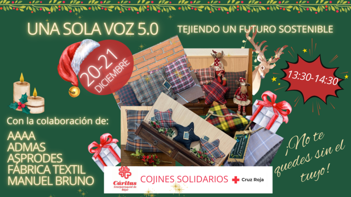 Mercadillo Solidario "Tejiendo un Futuro Sostenible" en el Colegio Mar&iacute;a Auxiliadora de B&eacute;jar  | Imagen 1