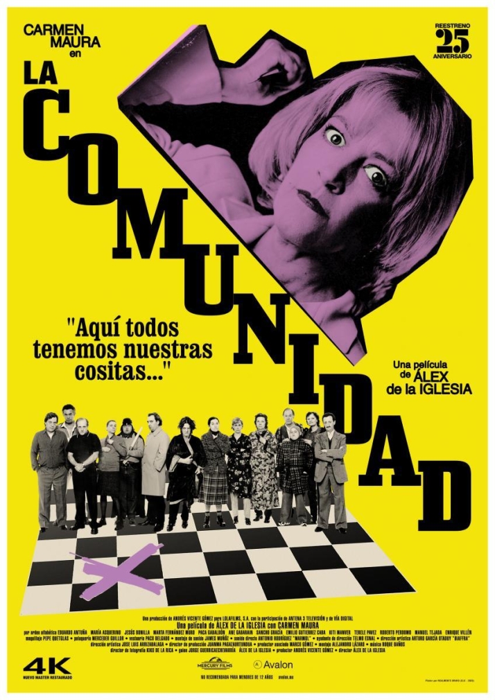 'La Comunidad' vuelve a los Cines Van Dyck por su 25 aniversario con un coloquio online con &Aacute;lex de la Iglesia | Imagen 1