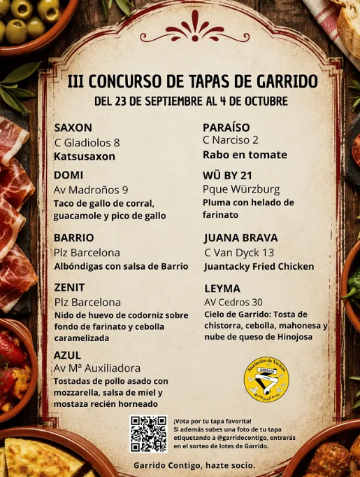 Fechas, actos y horarios de las fiestas del barrio de Garrido | Imagen 2