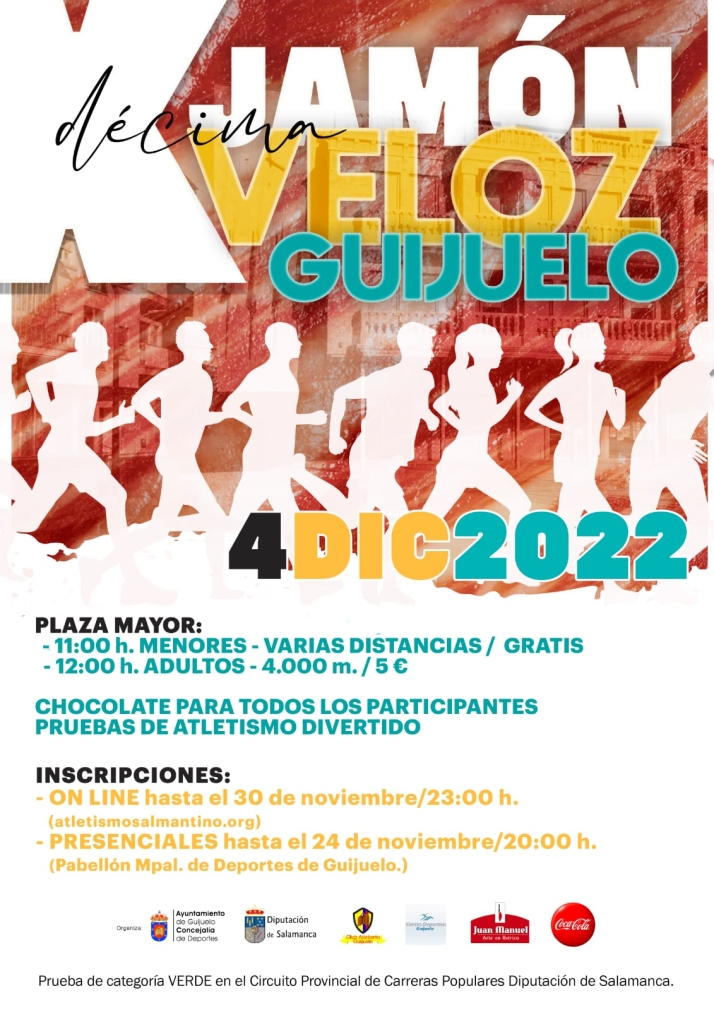 Abierta la inscripci&oacute;n para el X Jam&oacute;n Veloz | Imagen 1