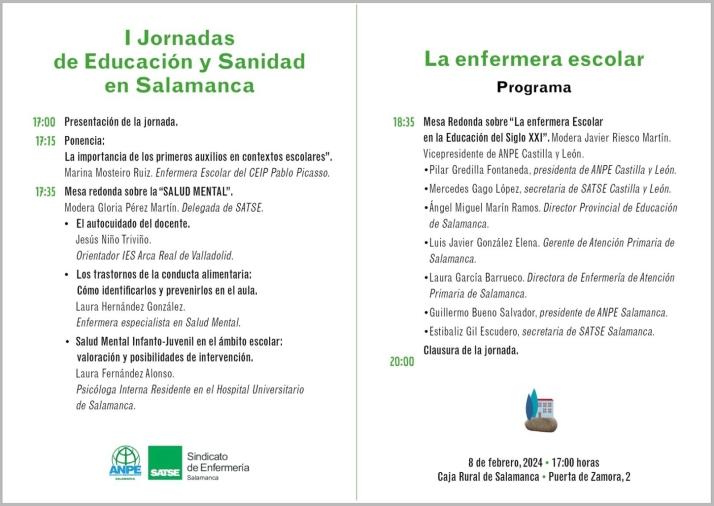 &ldquo;Tener enfermeras en los centros escolares es tan importante como en la Atenci&oacute;n Primaria o Especializada&rdquo; | Imagen 1