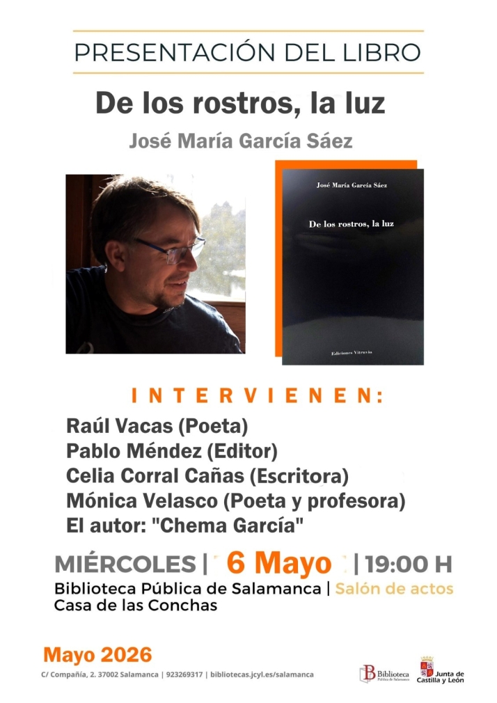 Cita con el poeta Chema Garc&iacute;a en la Casa de las Conchas  | Imagen 1