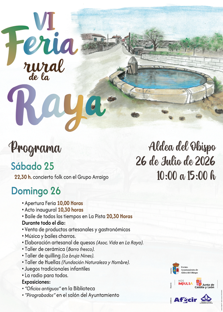 De talleres de queso a bailes charros: así será la Feria de la Raya en Aldea del Obispo | Imagen 1