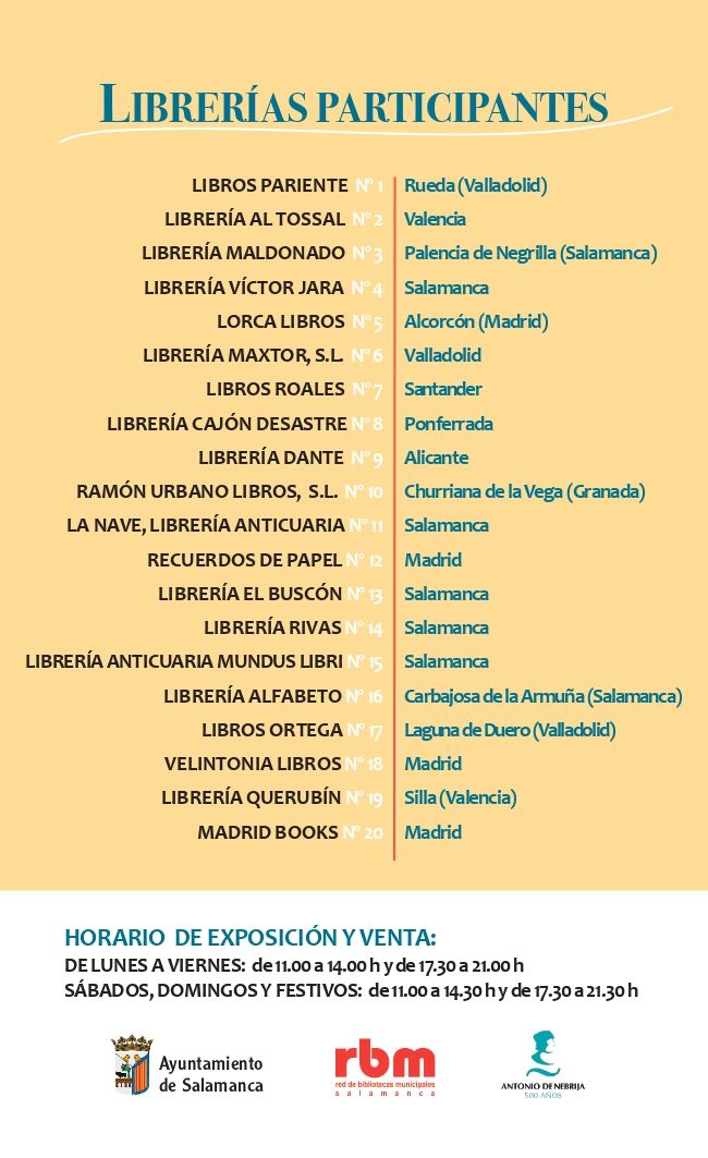 La Plaza Mayor acoger&aacute; la Feria del Libro Antiguo y de Ocasi&oacute;n desde este s&aacute;bado | Imagen 1