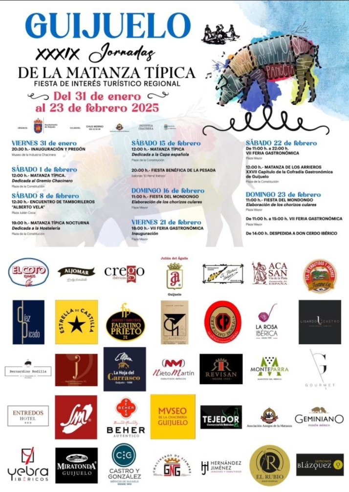 As&iacute; ser&aacute;n las 39&ordf; jornadas de la Matanza Tradicional de Guijuelo que arrancan este viernes | Imagen 1
