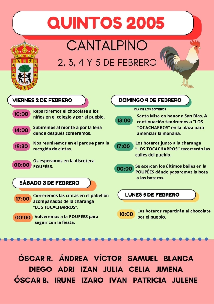 Todo a punto en Cantalpino para vivir la esperada fiesta de los Quintos 2005 | Imagen 1