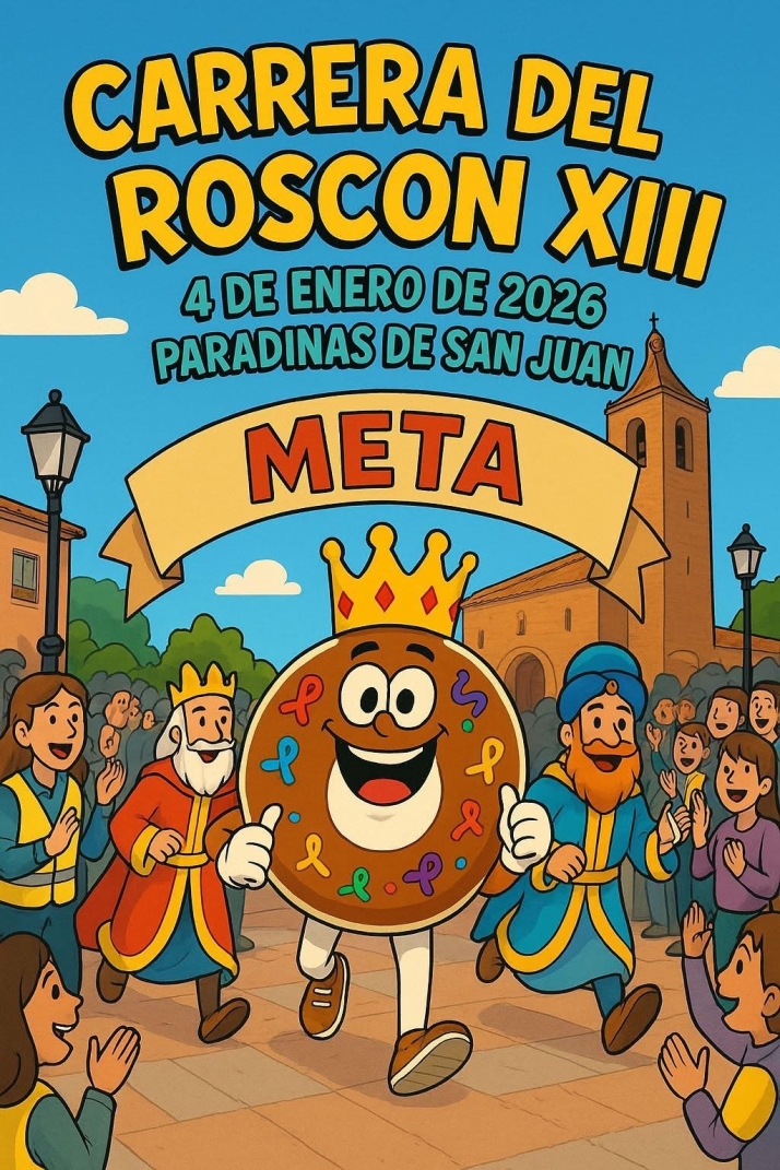 La Carrera del Rosc&oacute;n de Paradinas presenta una nueva y divertida imagen para promocionar su 13&ordm; edici&oacute;n, con fecha ya fijada | Imagen 1