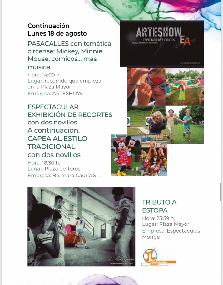 Llegan las esperadas fiestas de San Roque en Macotera: Este es el programa completo de actividades d&iacute;a a d&iacute;a | Imagen 10