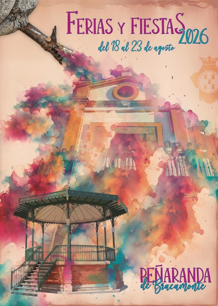 ‘Chupinazo’, de Alberto Alfayate Reyero, imagen de las Ferias y Fiestas 2026 de Peñaranda | Imagen 1