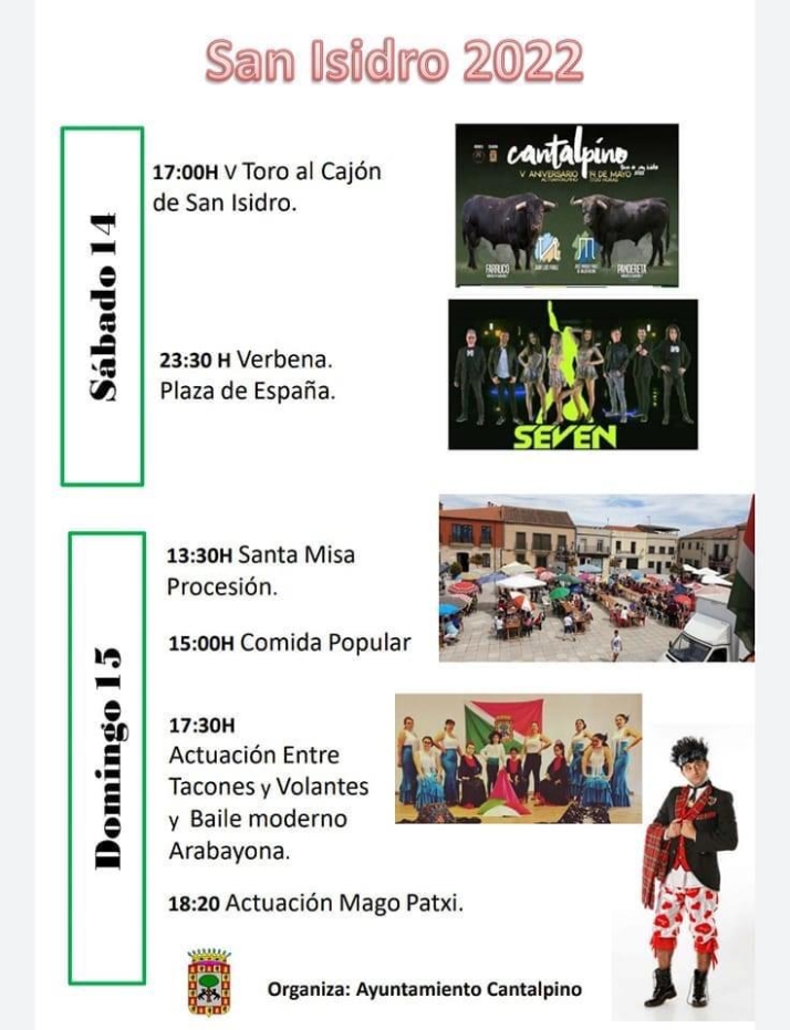 Todo a punto para celebrar las fiestas de San Isidro en Cantalpino | Imagen 1