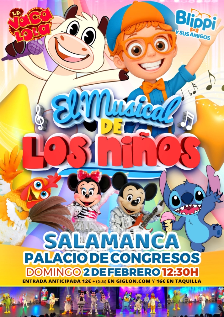 El espect&aacute;culo &lsquo;El Musical de los ni&ntilde;os&rsquo; llega este domingo al Palacio de Congresos | Imagen 1