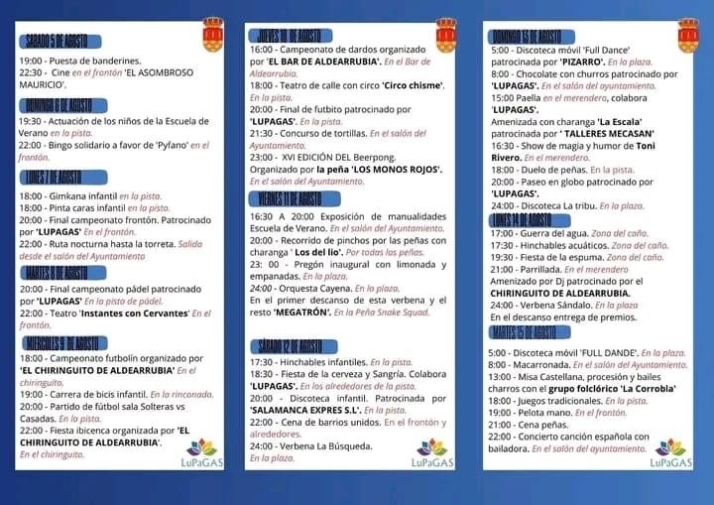 Color y gran ambiente pe&ntilde;ista generan una fiesta en Aldearrubia | Imagen 1