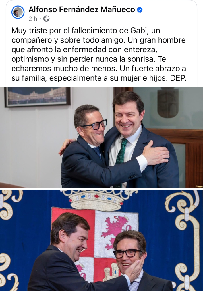 Luto y conmoci&oacute;n en Macotera por la muerte de Gabriel Madrid, vecino querido, exconcejal y figura ligada a la Junta | Imagen 2