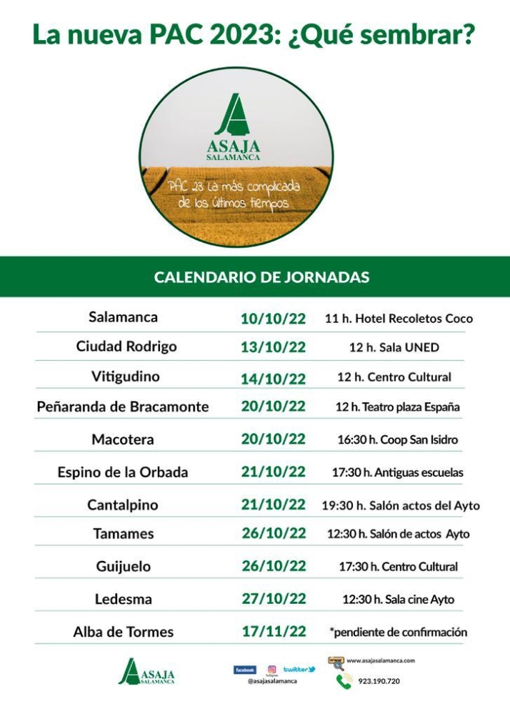 Asaja advierte del que el pago redistributivo afectar&aacute; &ldquo;a un alto porcentaje&rdquo; de las explotaciones de la comarca de Vitigudino | Imagen 1