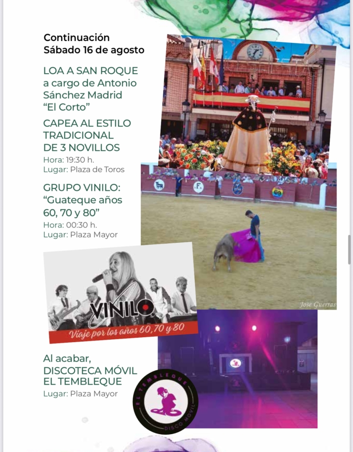 Llegan las esperadas fiestas de San Roque en Macotera: Este es el programa completo de actividades d&iacute;a a d&iacute;a | Imagen 8