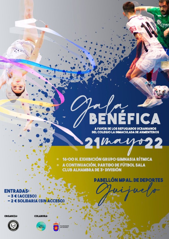 Guijuelo acogerá una gala deportiva benéfica a favor de los refugiados ucranianos de Armenteros | Imagen 1
