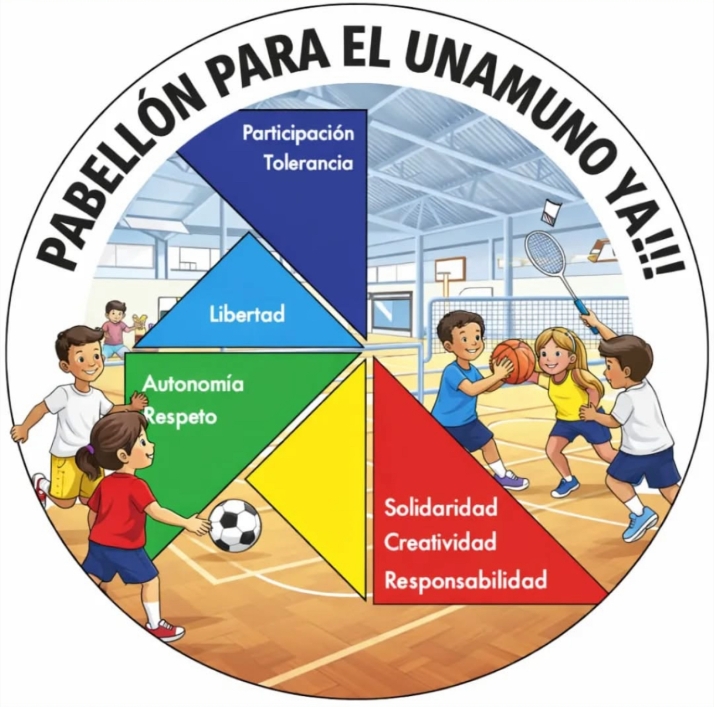 Familias del CEIP Miguel de Unamuno arrancan una campa&ntilde;a de regida de firmas para pedir la construcci&oacute;n de un pabell&oacute;n | Imagen 1