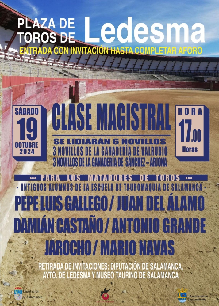 La clase magistral de la Escuela Taurina de Salamanca, con nueva fecha | Imagen 1