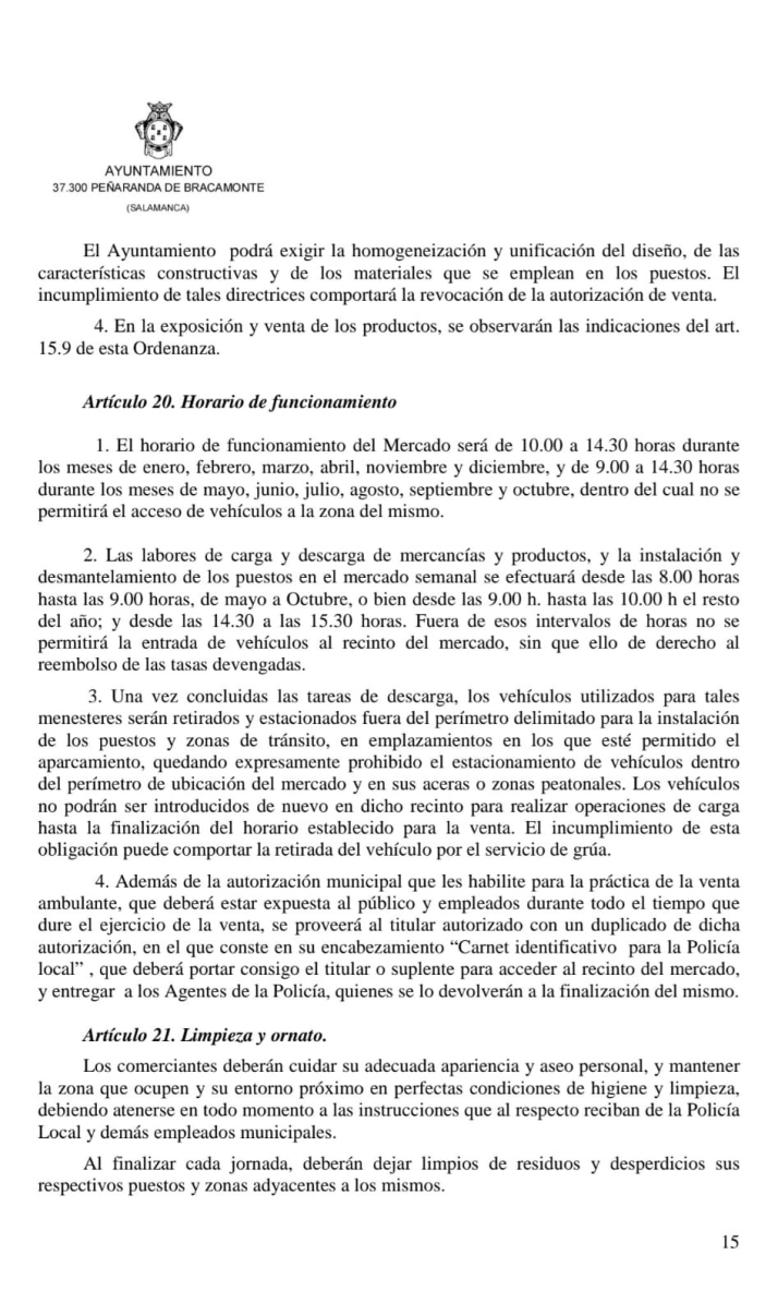 Pe&ntilde;aranda en Com&uacute;n reclamar&aacute; "una vez m&aacute;s" que el PSOE ponga "mano dura" para hacer cumplir la ordenanza de venta ambulante y acabar con la suciedad en las plazas | Imagen 1