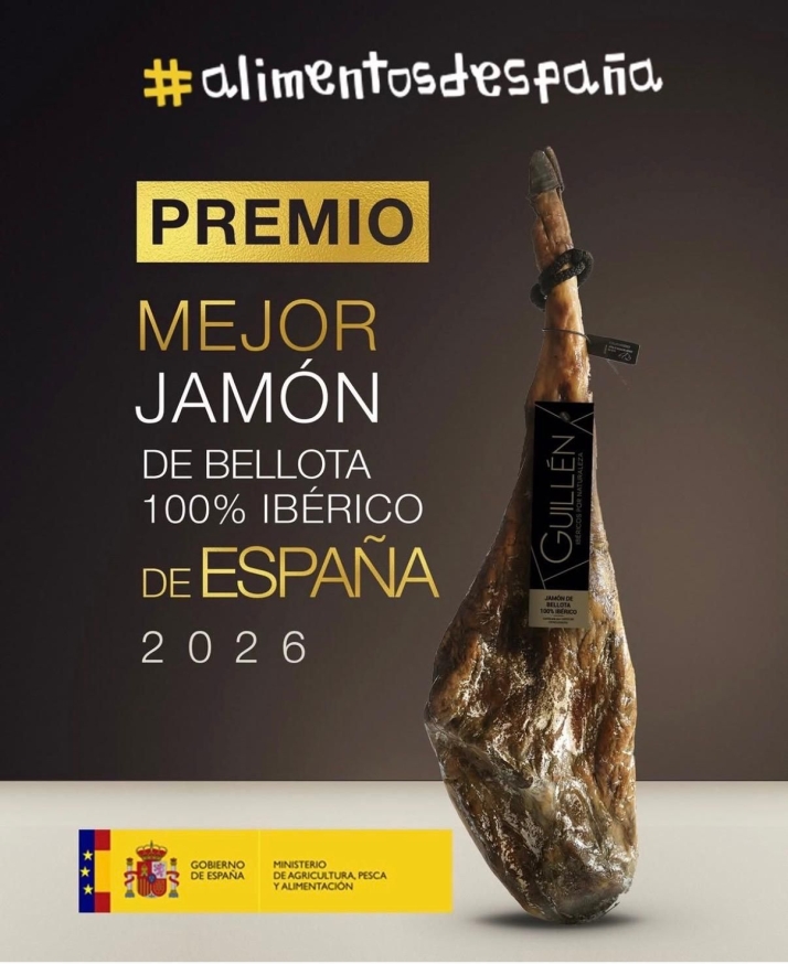 La empresa salmantina Ib&eacute;ricos Guill&eacute;n, premio al mejor jam&oacute;n de bellota 100% ib&eacute;rico de Espa&ntilde;a | Imagen 1
