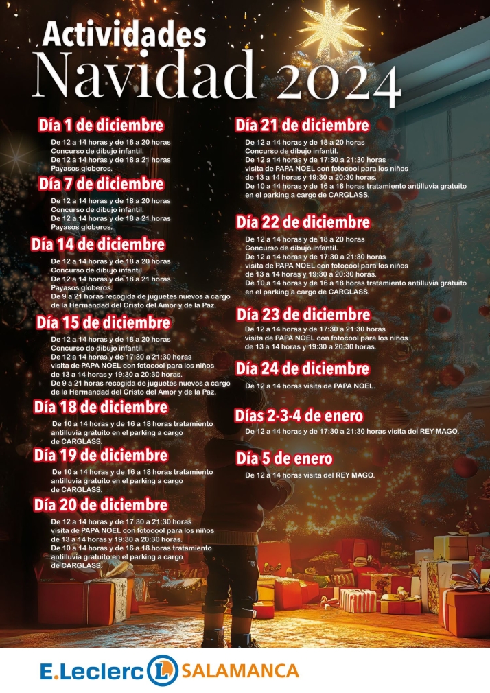 La magia de la Navidad llega a E.Leclerc Salamanca | Imagen 1