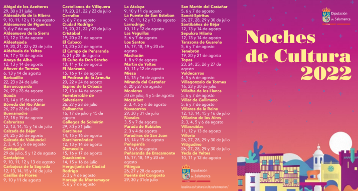 Vuelven las Noches de Cultura a 75 municipios de la provincia | Imagen 1